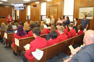 Ocean County Vocational Technical School students were recognized for their outstanding performance and accomplishments