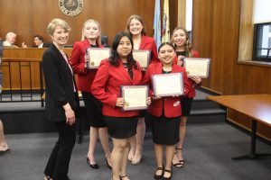 Ocean County Vocational Technical School students were recognized for their outstanding performance and accomplishments