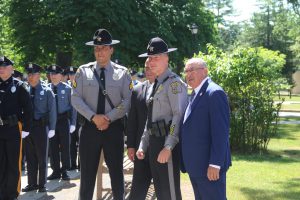 Ocean County Police Academy Basic Police Recruit Class No. 117 was recognized on June 7 during a graduation ceremony at Georgian Court University