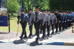 Ocean County Police Academy Basic Police Recruit Class No. 117 was recognized on June 7 during a graduation ceremony at Georgian Court University