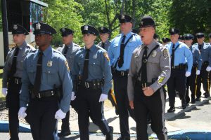 Ocean County Police Academy Basic Police Recruit Class No. 117 was recognized on June 7 during a graduation ceremony at Georgian Court University