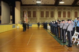 Ocean County Police Academy Basic Police Recruit Class No. 117 was recognized on June 7 during a graduation ceremony at Georgian Court University