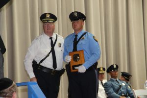 Ocean County Police Academy Basic Police Recruit Class No. 117 was recognized on June 7 during a graduation ceremony at Georgian Court University