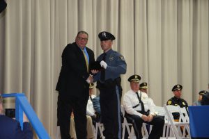 Ocean County Police Academy Basic Police Recruit Class No. 117 was recognized on June 7 during a graduation ceremony at Georgian Court University
