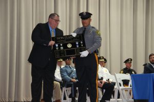 Ocean County Police Academy Basic Police Recruit Class No. 117 was recognized on June 7 during a graduation ceremony at Georgian Court University
