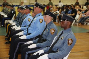Ocean County Police Academy Basic Police Recruit Class No. 117 was recognized on June 7 during a graduation ceremony at Georgian Court University