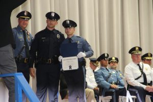 Ocean County Police Academy Basic Police Recruit Class No. 117 was recognized on June 7 during a graduation ceremony at Georgian Court University
