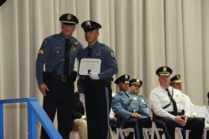 Ocean County Police Academy Basic Police Recruit Class No. 117 was recognized on June 7 during a graduation ceremony at Georgian Court University