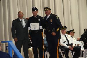Ocean County Police Academy Basic Police Recruit Class No. 117 was recognized on June 7 during a graduation ceremony at Georgian Court University