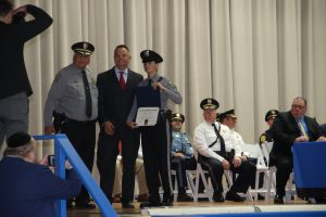 Ocean County Police Academy Basic Police Recruit Class No. 117 was recognized on June 7 during a graduation ceremony at Georgian Court University