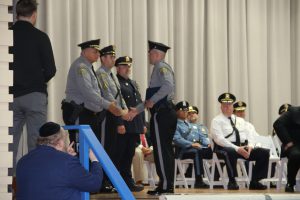 Ocean County Police Academy Basic Police Recruit Class No. 117 was recognized on June 7 during a graduation ceremony at Georgian Court University