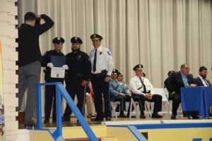 Ocean County Police Academy Basic Police Recruit Class No. 117 was recognized on June 7 during a graduation ceremony at Georgian Court University