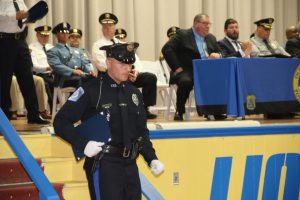 Ocean County Police Academy Basic Police Recruit Class No. 117 was recognized on June 7 during a graduation ceremony at Georgian Court University
