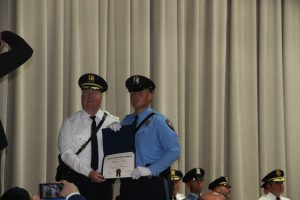 Ocean County Police Academy Basic Police Recruit Class No. 117 was recognized on June 7 during a graduation ceremony at Georgian Court University