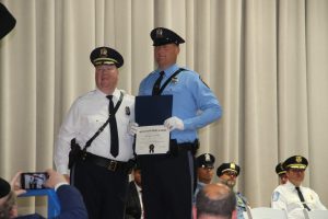 Ocean County Police Academy Basic Police Recruit Class No. 117 was recognized on June 7 during a graduation ceremony at Georgian Court University