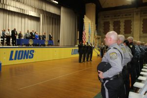 Ocean County Police Academy Basic Police Recruit Class No. 117 was recognized on June 7 during a graduation ceremony at Georgian Court University