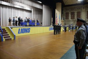 Ocean County Police Academy Basic Police Recruit Class No. 117 was recognized on June 7 during a graduation ceremony at Georgian Court University