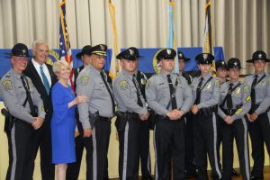 Ocean County Police Academy Basic Police Recruit Class No. 117 was recognized on June 7 during a graduation ceremony at Georgian Court University