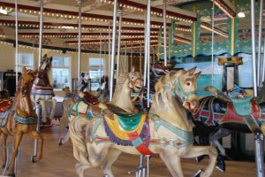 reopening of the well-known 1910 Dr. Floyd L. Moreland Carousel