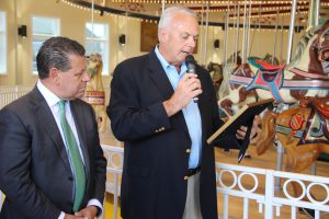 reopening of the well-known 1910 Dr. Floyd L. Moreland Carousel