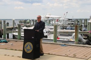 Ocean County’s Pumpout Boat program recognition ceremony