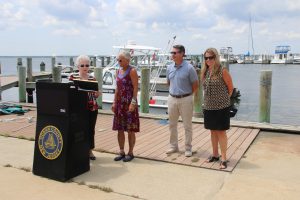 Ocean County’s Pumpout Boat program recognition ceremony