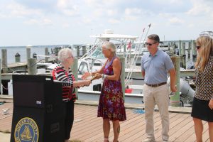 Ocean County’s Pumpout Boat program recognition ceremony