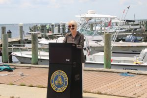 Ocean County’s Pumpout Boat program recognition ceremony
