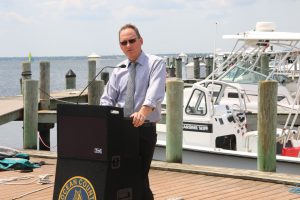 Ocean County’s Pumpout Boat program recognition ceremony