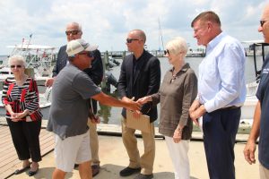 Ocean County’s Pumpout Boat program recognition ceremony