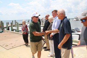 Ocean County’s Pumpout Boat program recognition ceremony