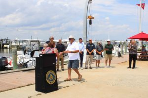 Ocean County’s Pumpout Boat program recognition ceremony