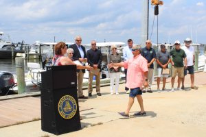 Ocean County’s Pumpout Boat program recognition ceremony