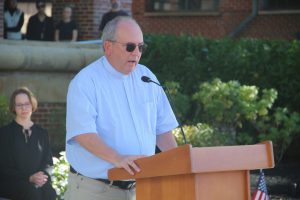 Day of Remembrance Ceremony at the County’s Sept. 11 monument