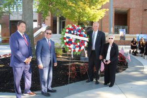 Day of Remembrance Ceremony at the County’s Sept. 11 monument