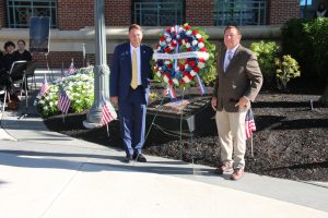 Day of Remembrance Ceremony at the County’s Sept. 11 monument