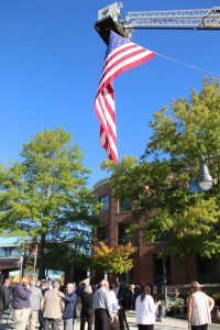 Day of Remembrance Ceremony at the County’s Sept. 11 monument
