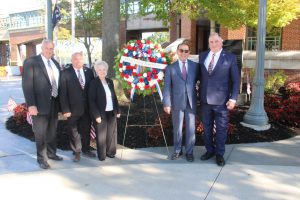 Day of Remembrance Ceremony at the County’s Sept. 11 monument