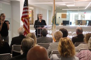 reopening of the newly renovated Library building on the College’s main campus in Toms River