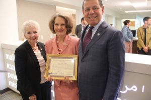reopening of the newly renovated Library building on the College’s main campus in Toms River