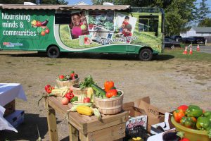 grand opening of the Sadie Vickers CommUnity Garden was celebrated with a ribbon cutting ceremony