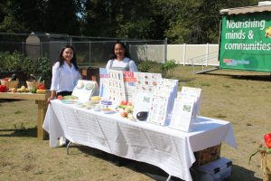grand opening of the Sadie Vickers CommUnity Garden was celebrated with a ribbon cutting ceremony