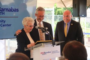 grand opening of the Sadie Vickers CommUnity Garden was celebrated with a ribbon cutting ceremony