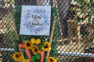 grand opening of the Sadie Vickers CommUnity Garden was celebrated with a ribbon cutting ceremony