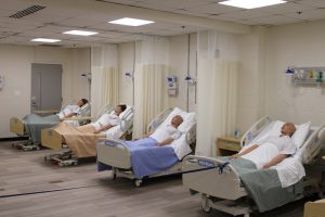 celebration of the opening of the OCVTS pre-nursing program's new training classrooms on the college's Toms River campus