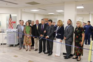 celebration of the opening of the OCVTS pre-nursing program's new training classrooms on the college's Toms River campus