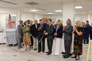 celebration of the opening of the OCVTS pre-nursing program's new training classrooms on the college's Toms River campus