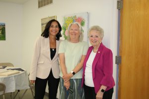 inaugural meal at Ocean County’s newest “Community Café” at the Little Egg Harbor Township Senior Center