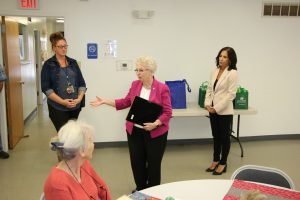 inaugural meal at Ocean County’s newest “Community Café” at the Little Egg Harbor Township Senior Center