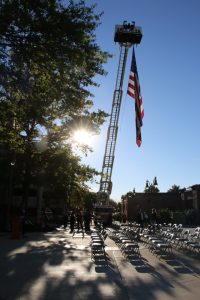 Day of Remembrance Ceremony at the County’s Sept. 11 monument